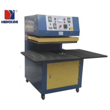 Double stations plastic blister sealing machine